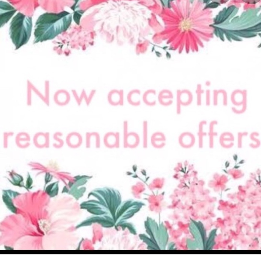 Accepting Reasonable Offers!  😃👍🏼